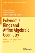 Cover: Polynomial Rings and Affine Algebraic Geometry - Springer