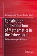 Bild: Constitution and Production of Mathematics in the Cyberspace - Springer
