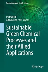 Enlarge image Cover: Sustainable Green Chemical Processes and their Allied Applications - Springer