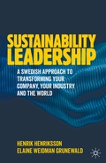 Cover: Sustainability Leadership - Palgrave Macmillan
