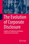 Cover: The Evolution of Corporate Disclosure - Springer