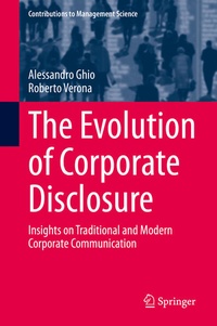 Enlarge image Cover: The Evolution of Corporate Disclosure - Springer