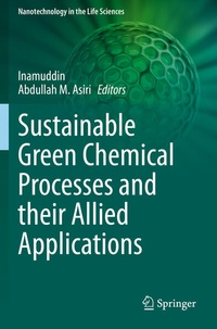 Enlarge image Cover: Sustainable Green Chemical Processes and their Allied Applications - Springer