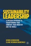Cover: Sustainability Leadership - Palgrave Macmillan