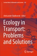 Cover: Ecology in Transport: Problems and Solutions - Springer