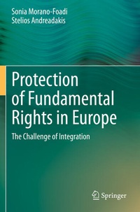 Enlarge image Cover: Protection of Fundamental Rights in Europe - Springer