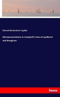 Cover: Misrepresentations in Campbell's Lives of Lyndhurst and Brougham - Hansebooks