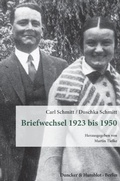 Cover: Briefwechsel 1923 bis 1950. - Duncker & Humblot