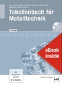 Cover: eBook inside: Buch und eBook Tabellenbuch für Metalltechnik - Verlag Handwerk und Technik