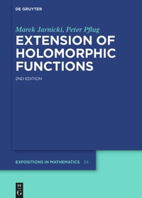 Enlarge image Cover: Extension of Holomorphic Functions - De Gruyter