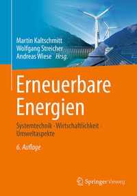 Abbildung von: Erneuerbare Energien - Springer Vieweg