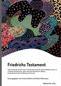 Cover: Friedrichs Testament - Mitteldeutscher Verlag