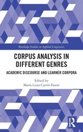 Cover: Corpus Analysis in Different Genres - Routledge
