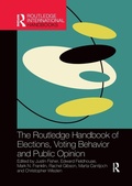 Cover: The Routledge Handbook of Elections, Voting Behavior and Public Opinion - Routledge