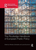 Cover: The Routledge Handbook of European Public Policy - Routledge