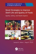 Cover: Novel Strategies to Improve Shelf-Life and Quality of Foods - Apple Academic Press Inc.
