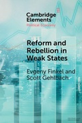 Cover: Reform and Rebellion in Weak States - Cambridge University Press