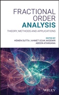 Cover: Fractional Order Analysis - Wiley