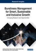 Cover: Burstiness Management for Smart, Sustainable and Inclusive Growth: Emerging Research and Opportunities - IGI Global