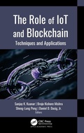 Cover: The Role of IoT and Blockchain - Apple Academic Press Inc.