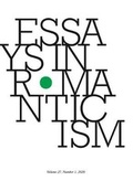 Cover: Essays in Romanticism, Volume 27.1 2020 - Liverpool University Press