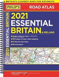 Abbildung von: 2021 Philip's Essential Road Atlas Britain and Ireland - Philip's