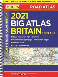 Abbildung von: 2021 Philip's Big Road Atlas Britain and Ireland - Philip's