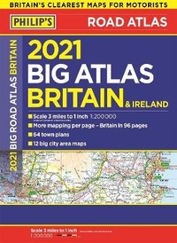 Abbildung von: 2021 Philip's Big Road Atlas Britain and Ireland - Philip's
