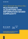 Cover: Multivariate Algorithms and Information-Based Complexity - De Gruyter