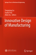 Cover: Innovative Design of Manufacturing - Springer