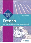 Cover: Pearson Edexcel International GCSE French Study and Revision Guide - Hodder Education
