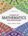 Cover: A Survey of Mathematics with Applications [rental Edition] - Pearson