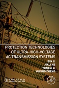 Cover: Protection Technologies of Ultra-High-Voltage AC Transmission Systems - Academic Press