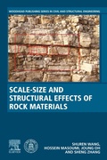 Cover: Scale-Size and Structural Effects of Rock Materials - Woodhead Publishing