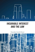 Cover: Insurable Interest and the Law - Routledge