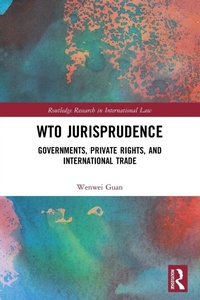 Abbildung von: WTO Jurisprudence - Routledge