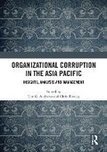 Cover: Organizational Corruption in the Asia Pacific - Routledge
