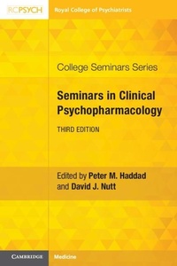 Abbildung von: Seminars in Clinical Psychopharmacology - Cambridge University Press