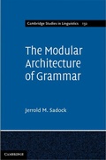 Cover: The Modular Architecture of Grammar - Cambridge University Press
