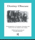 Cover: Destiny Obscure - Routledge