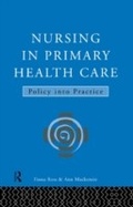 Cover: Nursing in Primary Health Care - Routledge