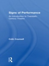 Enlarge image Cover: Signs of Performance - Routledge