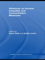 Cover: Advances on Income Inequality and Concentration Measures - Routledge