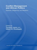 Cover: Conflict Management and African Politics - Routledge