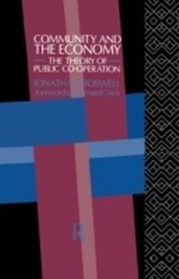 Enlarge image Cover: Community and the Economy - Routledge
