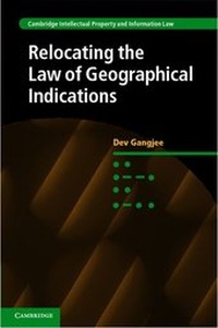 Abbildung von: Relocating the Law of Geographical Indications - Cambridge University Press