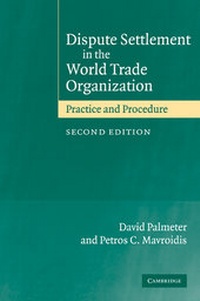 Abbildung von: Dispute Settlement in the World Trade Organization - Cambridge University Press