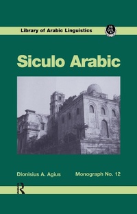 Enlarge image Cover: Siculo Arabic - Routledge