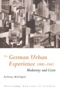 Cover: The German Urban Experience - Routledge