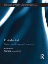 Enlarge image Cover: Post-identity? - Routledge